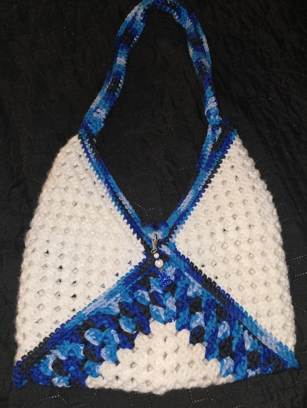 Crochet Grsnny Square bag